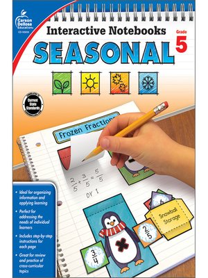 cover image of Interactive Notebooks Seasonal, Grade 5